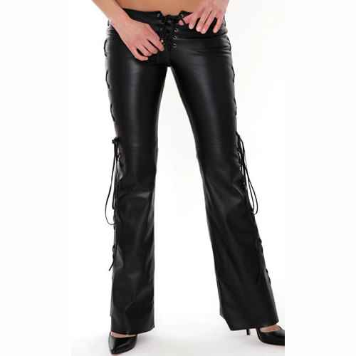 Womens Leather Pants